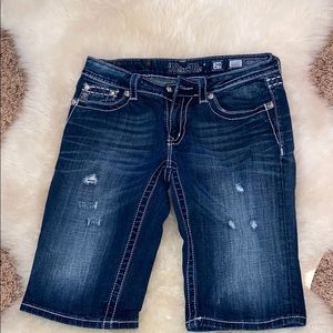 Miss Me Bermuda shorts